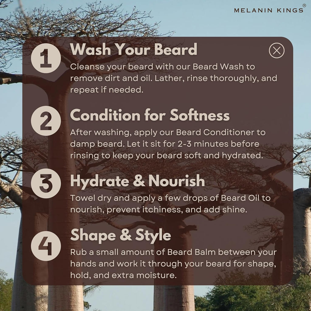 Melanin Kings Beard Oil