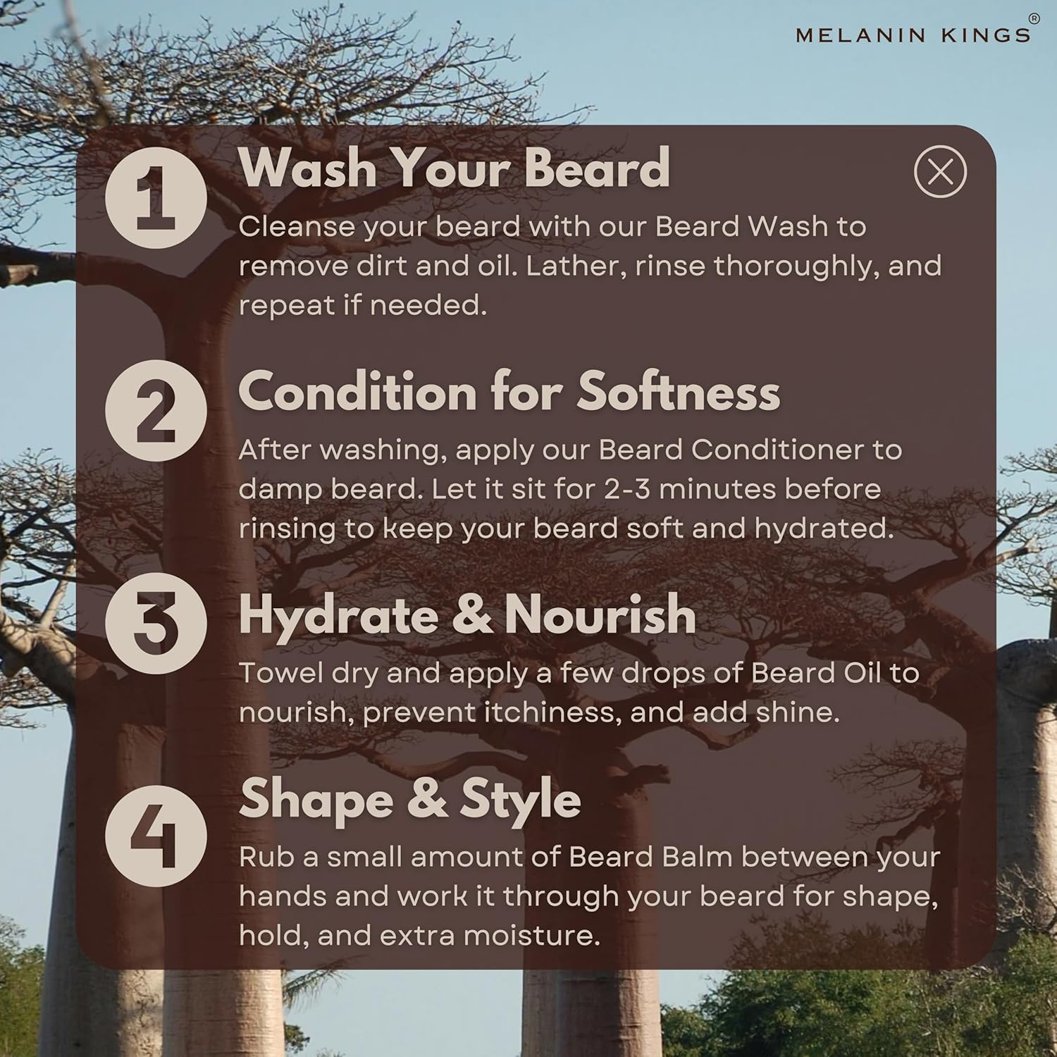 Melanin Kings Beard Balm